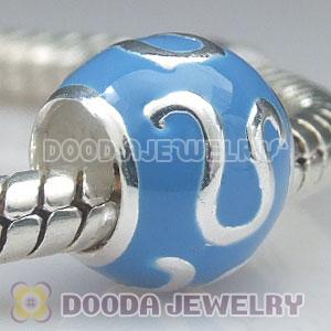 925 Sterling Silver Enamel Leo Charm Jewelry Beads
