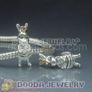 Wholesale Charm Jewelry silver plated beads and charms