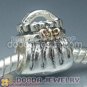 Wholesale Charm Jewelry silver plated beads and charms
