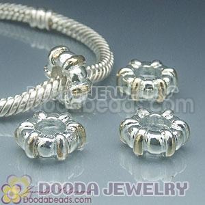 Wholesale European style silver plated beads and charms