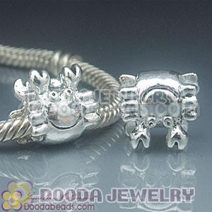 Wholesale Charm Jewelry silver plated beads and charms