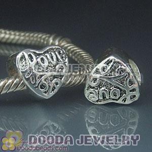 Wholesale Charm Jewelry silver plated beads and charms