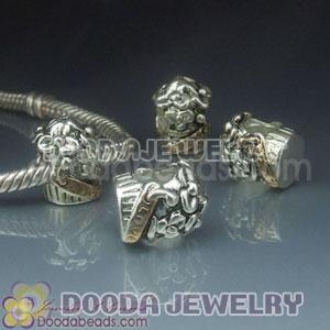 Wholesale European style silver plated beads and charms