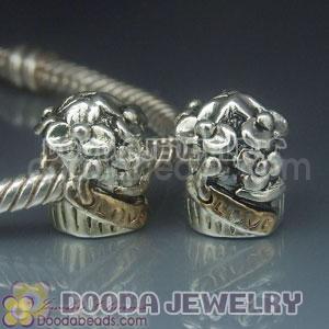 Wholesale Charm Jewelry silver plated beads and charms