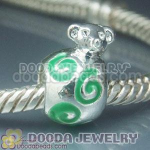 Wholesale Charm Jewelry silver plated beads and charms