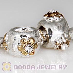 Wholesale European style silver plated beads and charms