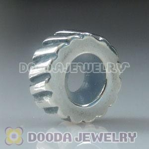 Solid Sterling Silver Charm Jewelry Stopper Beads
