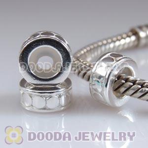 Solid Sterling Silver Charm Jewelry Stopper Beads