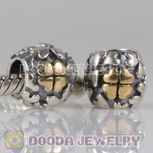 Gold Plated Love European Style S925 Silver Beads Love You