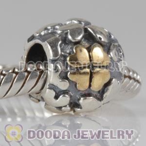 Gold Plated Love Charm Jewelry S925 Silver Beads Love You