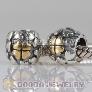 Gold Plated Love European Style S925 Silver Beads Love You