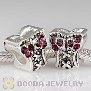 Wholesale European style silver plated beads and charms