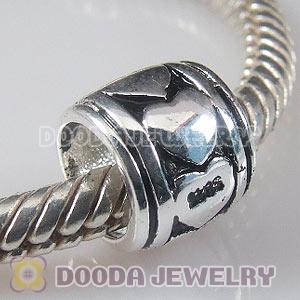 Antique Love Charms Silver Beads