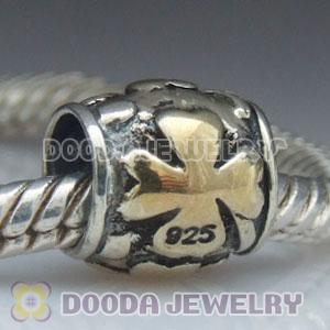 Gold Plated Charm Jewelry 925 Silver Beads