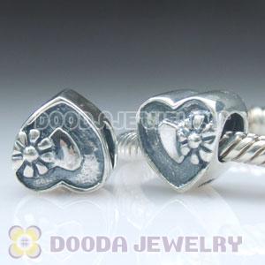 Solid Sterling Silver European Style LOVE Beads and Charms