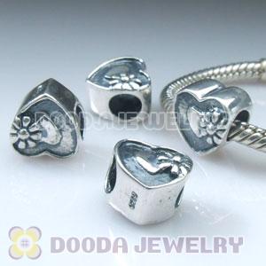 Solid Sterling Silver European Style LOVE Beads and Charms