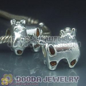 Wholesale Charm Jewelry silver plated beads and charms