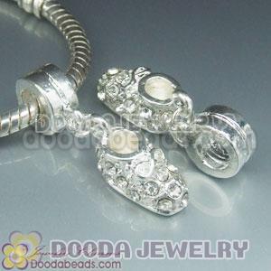 Wholesale Charm Jewelry silver plated beads and charms