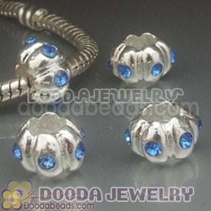 Wholesale European style silver plated beads and charms