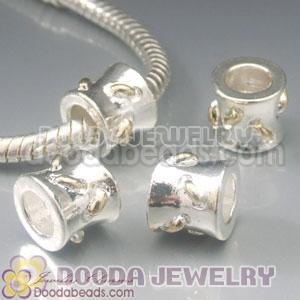 Wholesale European style silver plated beads and charms