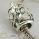 Antique silver beads