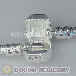 20CM European style silver plated bracelet with LOVE Stamped Lock