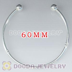 Wholesale Charm Jewelry silver plated bangle