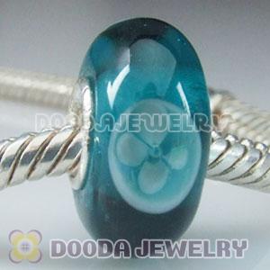 925 sterling silver single core Charm Jewelry glass beads