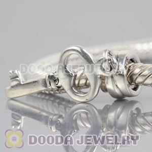 S925 Sterling Silver Jewelry Charms with Screw Dangle Key