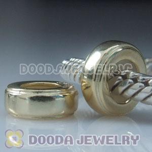 Solid Sterling Silver Charm Jewelry Stopper Beads