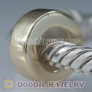 Solid Sterling Silver Charm Jewelry Stopper Beads