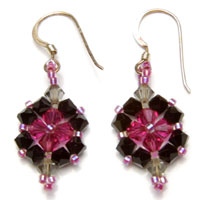 czech crystal earrings