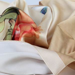 The detailed picture of Designer Silk scarves 170×50cm long silk scarves
