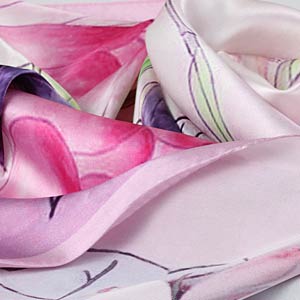 The detailed picture of Designer Silk scarves 170×50cm long silk scarves