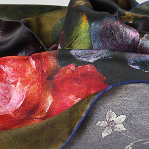 The detailed picture of Designer Silk scarves 170×50cm long silk scarves