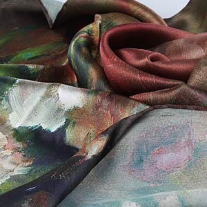 The detailed picture of Designer Silk scarves 170×50cm long silk scarves