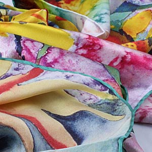 The detailed picture of Designer Silk scarves 170×50cm long silk scarves