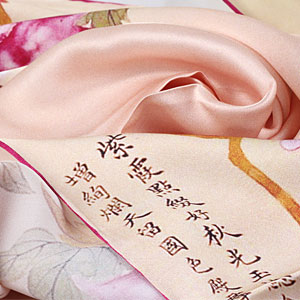 The detailed picture of Designer Silk scarves 170×50cm long silk scarves