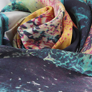 The detailed picture of Designer Silk scarves 170×50cm long silk scarves
