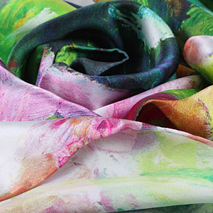 The detailed picture of Designer Silk scarves 170×50cm long silk scarves