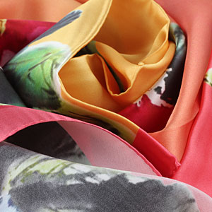 The detailed picture of Designer Silk scarves 170×50cm long silk scarves