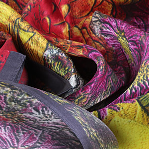 The detailed picture of Designer Silk scarves 170×50cm long silk scarves