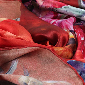 The detailed picture of Designer Silk scarves 170×50cm long silk scarves