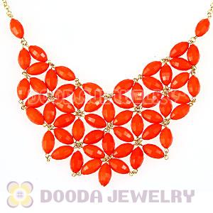 Crew Bubble Bib Statement Necklace Jewelry