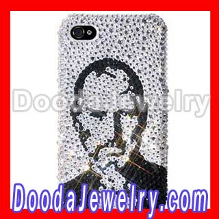 Cheap Crystal iPhone 5 case with a Steve Jobs Wholesale