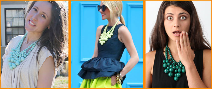 Cascade Bauble Bib Anthropologie Necklace Wholesale