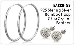 925 sterling silver earring