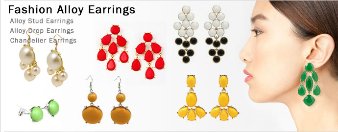 Resin Chandelier Faceted Cascade Earrings Wholesal
