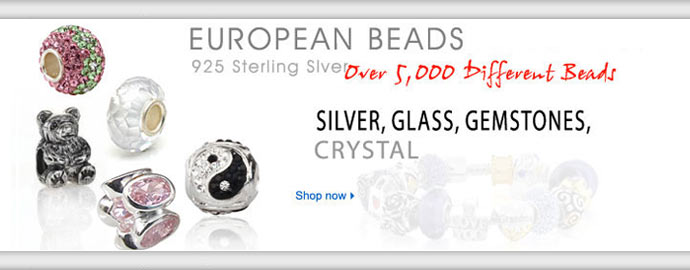 925 silver European Beads 